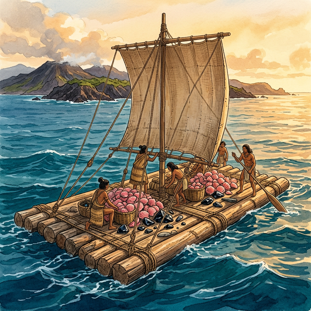 The 'Obsidian and Spondylus' Seaway: Researchers Map 5,000-Year-Old Maritime Trade Link Between the Gulf of Panama and the Galapagos