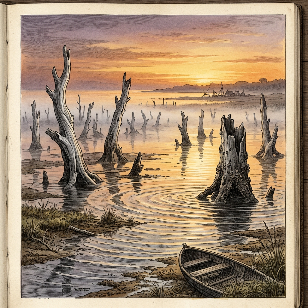 Submerged 'Ghost Forests' in the Pacific Northwest Reveal a 1,100-Year-Old Seismic Event That Reshaped Indigenous Trade