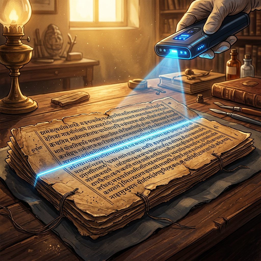 AI Deciphers 6th-Century 'Siddham Script' Treatise on Ancient Indian Botanical Medicine found in a Remote Kerala Temple