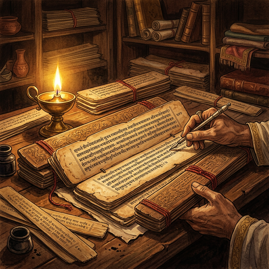 10th-Century 'Pratyaksha-Bodhini' Manuscript Discovered in Ujjain Library Unveils Advanced Theories of Sensory Perception