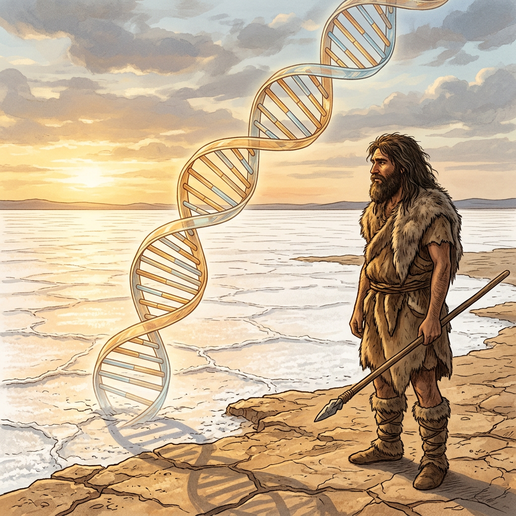 Paleogenomic Study of 8,000-Year-Old 'Kachchh' Remains Identifies First Evidence of Genetic Adaptation to High-Salinity Environments
