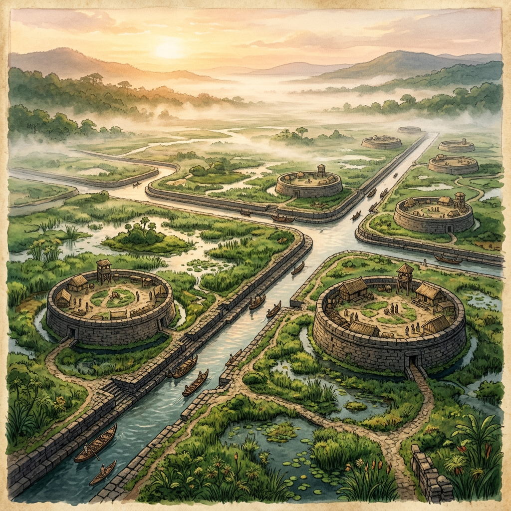 LiDAR Mapping Reveals a Lost 1,200-Year-Old "Floating Island Civilization" in the Wetlands of Southern Iraq