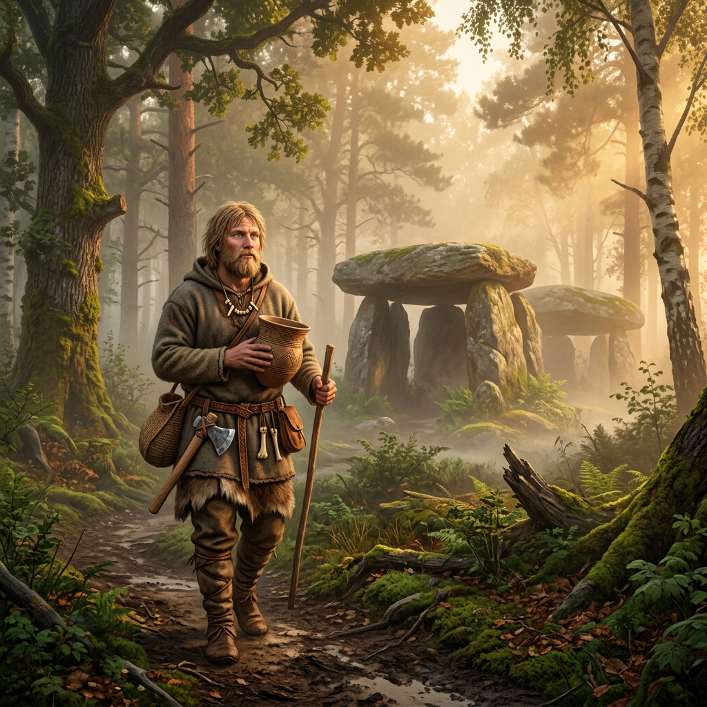 Genomic Study of 5,200-Year-Old 'Funnelbeaker' Remains Identifies First Evidence of Genetic Adaptation to Northern Latitude Vitamin D Synthesis