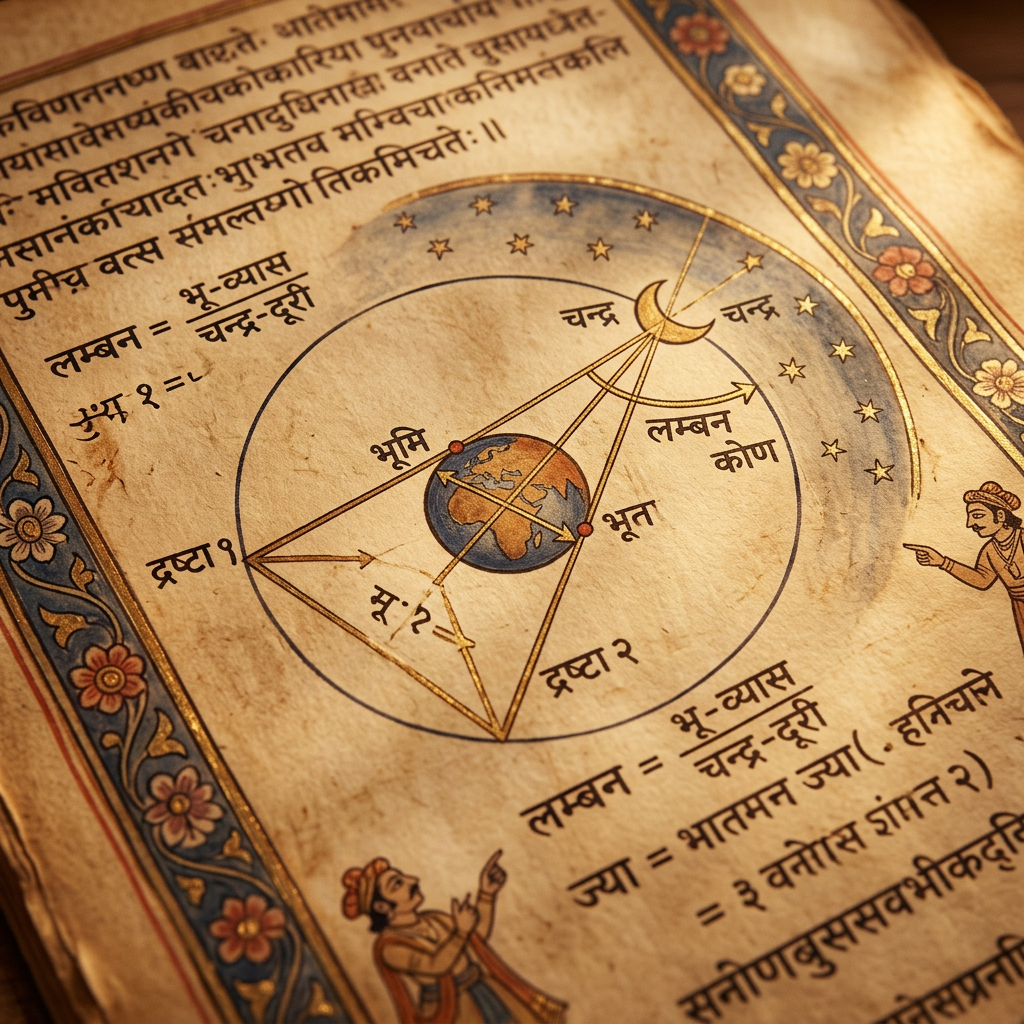 Analysis of 6th-Century 'Lalla' Manuscripts Found in Kashmir Reveals Advanced Mathematical Models for Calculating Lunar Parallax