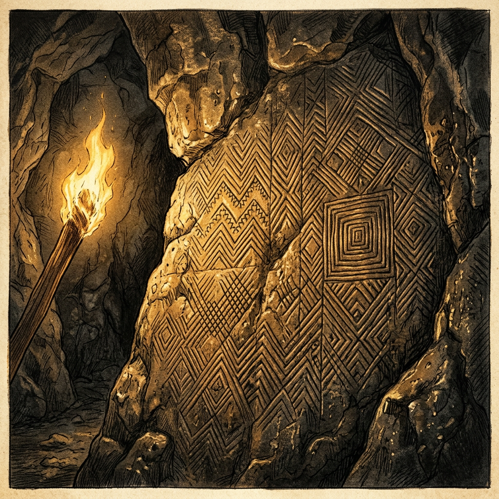 50,000-Year-Old 'Abstract Textile Patterns' Discovered in Remote Altai Mountain Cave Challenge Early Human Cognition