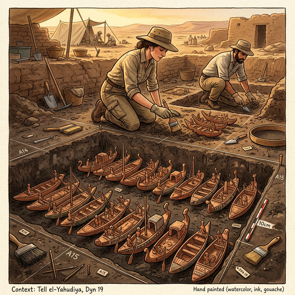 Archaeologists Identify 1,200-Year-Old 'Spirit-Boat' Pits in Cambodia Linked to Pre-Angkorian 'Ancestral-Water' Rites