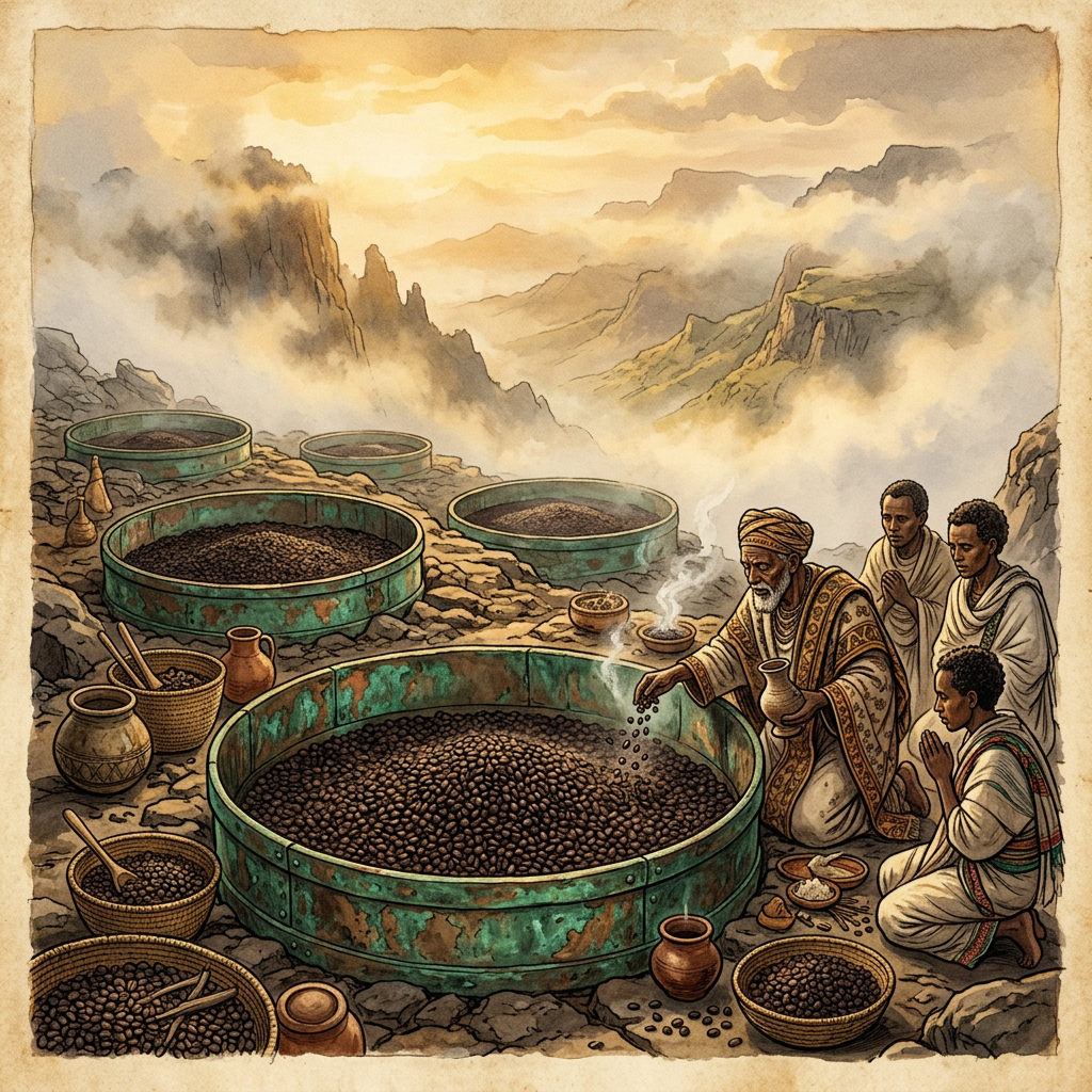 Archaeologists in Ethiopia Uncover 2,500-Year-Old 'Copper-Bound' Coffee-Seed Offering Pits Linked to Ancient 'Festival of the Highland-Mist'