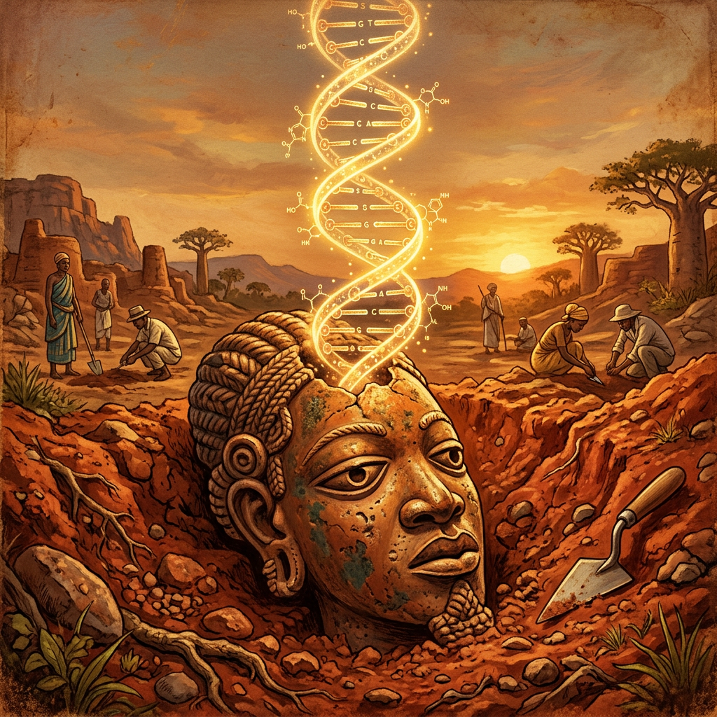 Genomic History of the 'Nok' Culture in Nigeria Reveals the Genetic Roots of Early Iron Age Transitions in West Africa