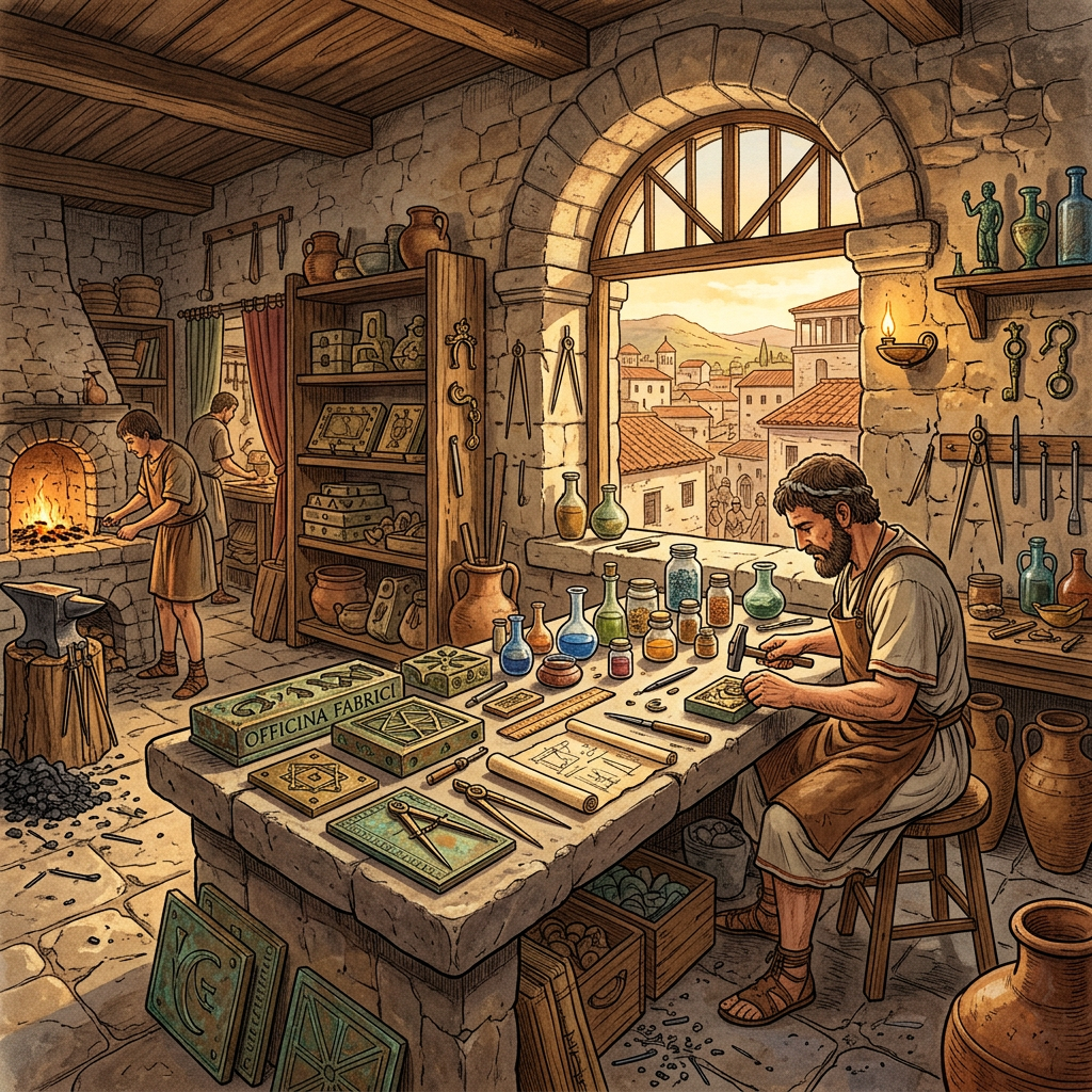 Pristine 2nd-Century Roman 'Imperial Bureau of Nautical Chronometry' and Intact Bronze Sand-Clock Templates Uncovered in Ancient Corinth