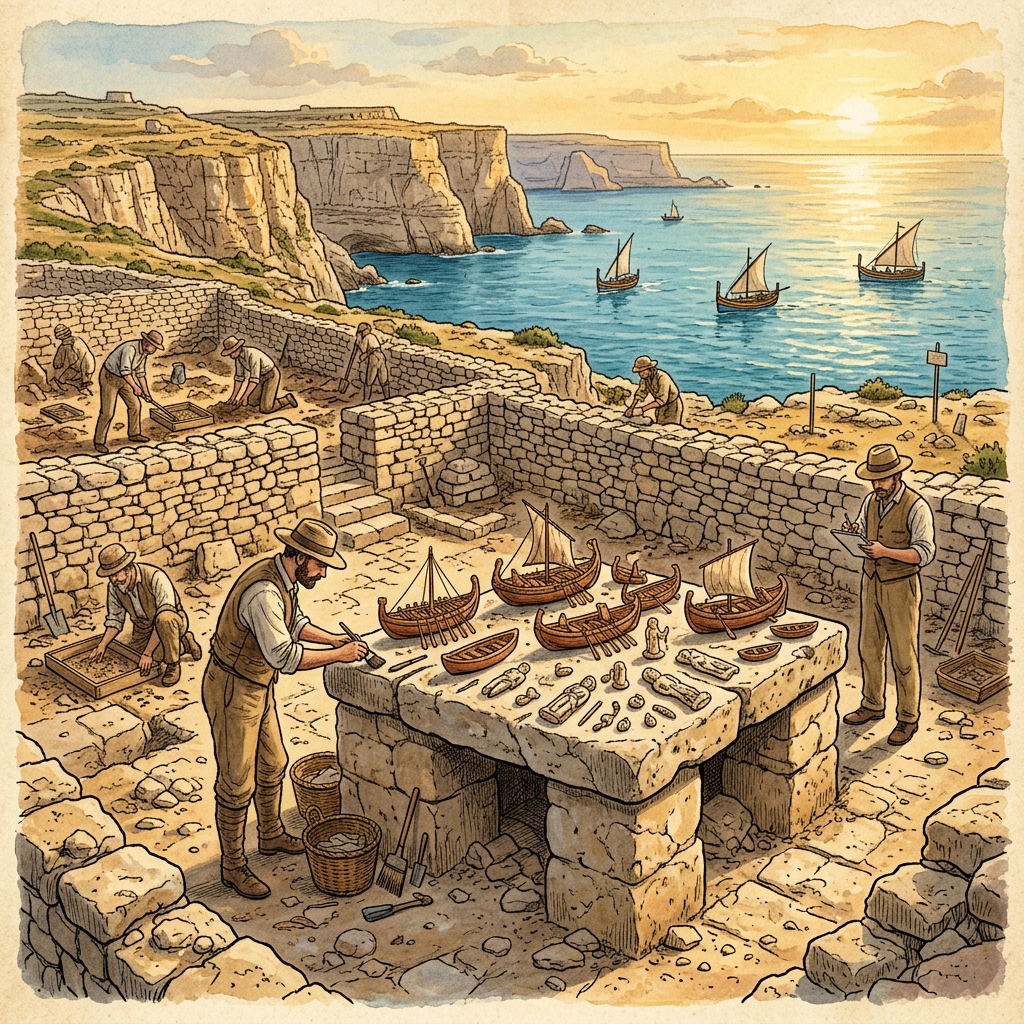 Significant 2,600-Year-Old Phoenician 'Temple of the Maritime Lord' Identified on Malta’s Southern Coast