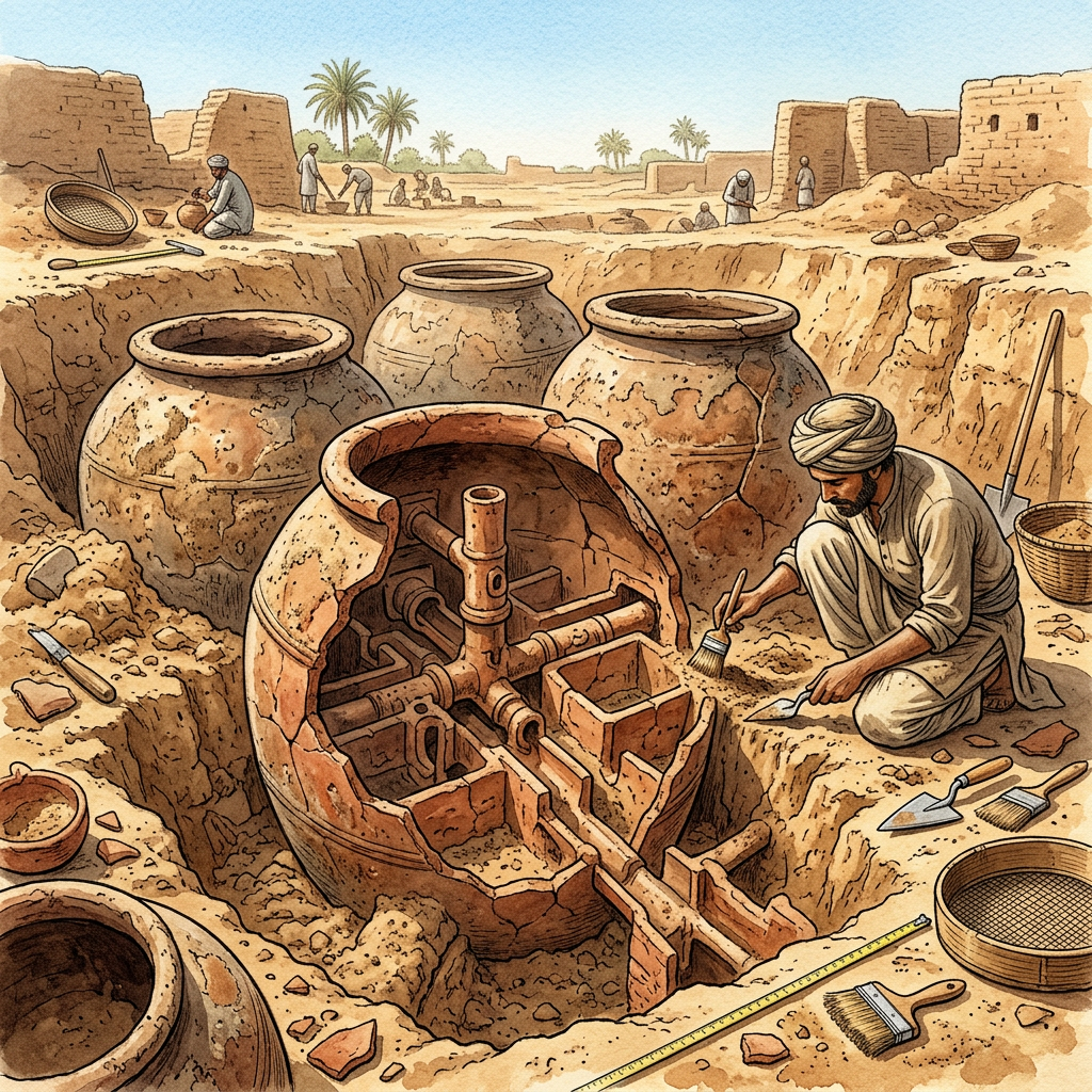 4,500-Year-Old 'Harappan Urban Brine-Purification Laboratory' and Intact Clay Fractional-Distillation Vats Uncovered in Rural Haryana