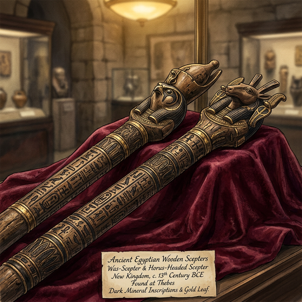 "Pyrolusite-Inscribed" Ceremonial Scepters Found in Abydos Reveal Origins of Ancient Egyptian 'Festival of the Hidden Sun'