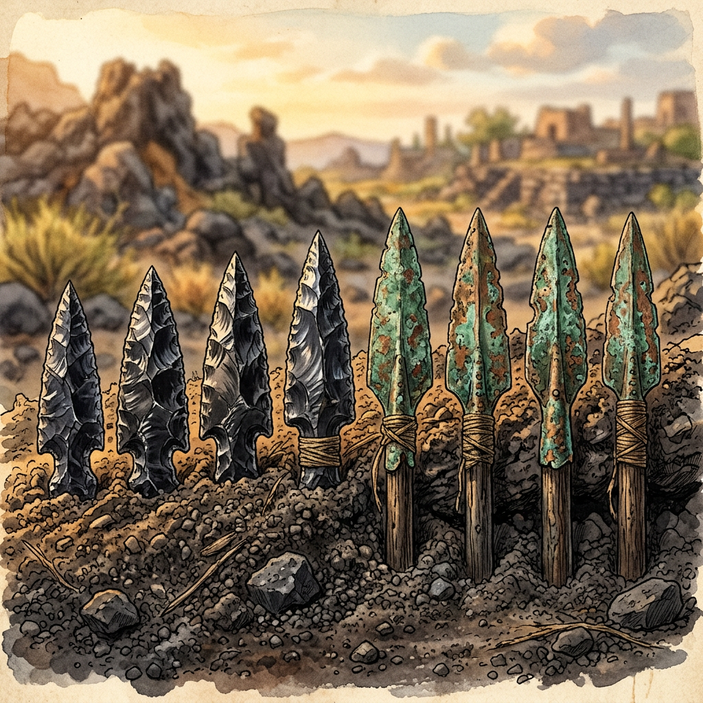 Discovery of 'Obsidian-Dotted' Ritual Spears in Central Java Points to 1,500-Year-Old Roots of Ancient Warrior Festivals