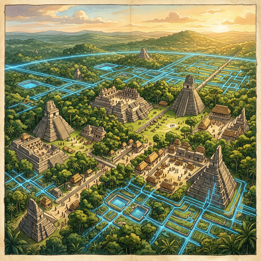 LiDAR Mapping in the Petén Basin Identifies a Massive 8th-Century 'Maya Volcanic-Ash Water Filtration Complex'