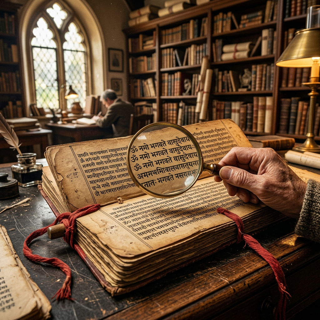 Discovery of 11th-Century 'Sabda-Chit-Prameya' Manuscript in Ujjain Reshapes History of Semantic Reality