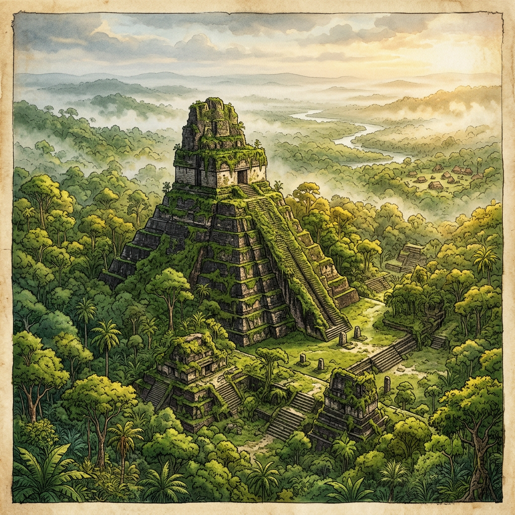 Massive Pre-Classic Maya Pyramidal Complex Uncovered in Remote Chiapas Jungle via Satellite Interferometry