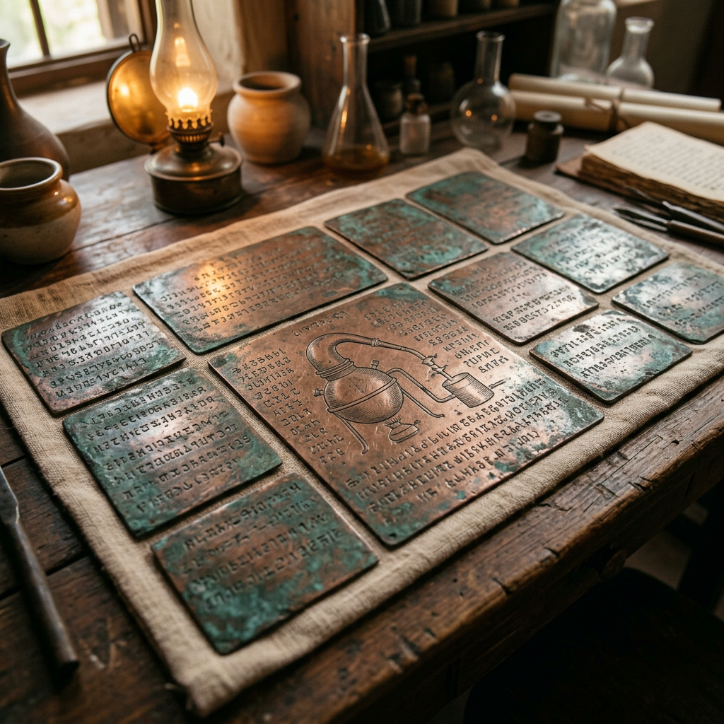 7th-Century 'Ayurvedic Pharmacopoeia' Copper Plates Unearthed in Ganjam Detail Advanced Herbal Distillation