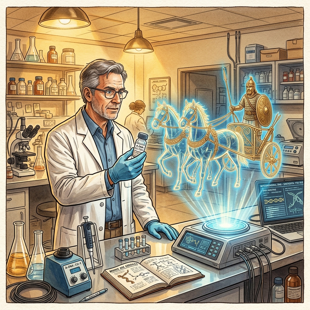 Genomic Study of 4,000-Year-Old 'Sintashta' Remains Links Early Chariot Technology to Steppe Migrations