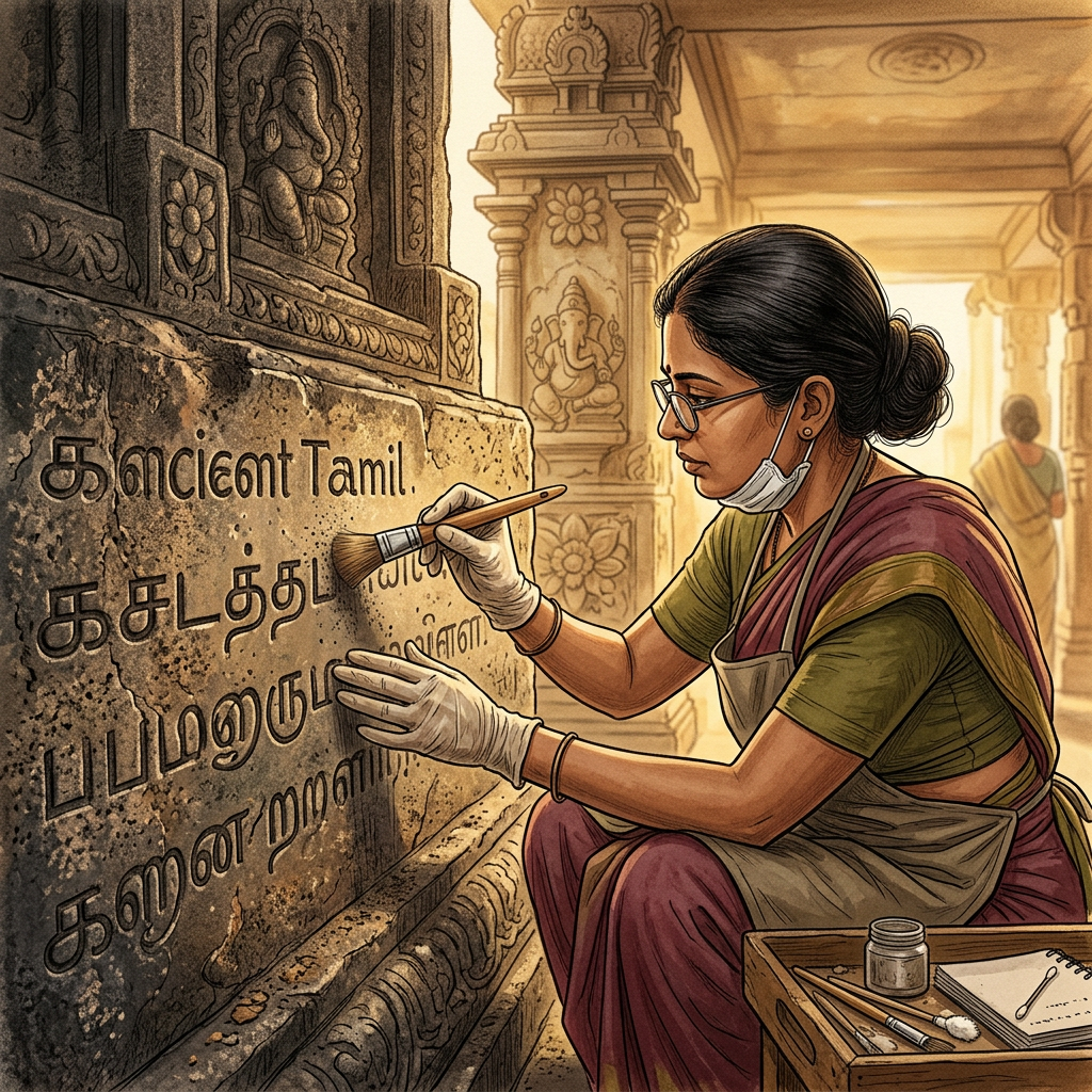 Restoration of 11th-Century Chola Temple on Thanjavur's Vennar Riverbank Reveals Maritime Trade Guild Records