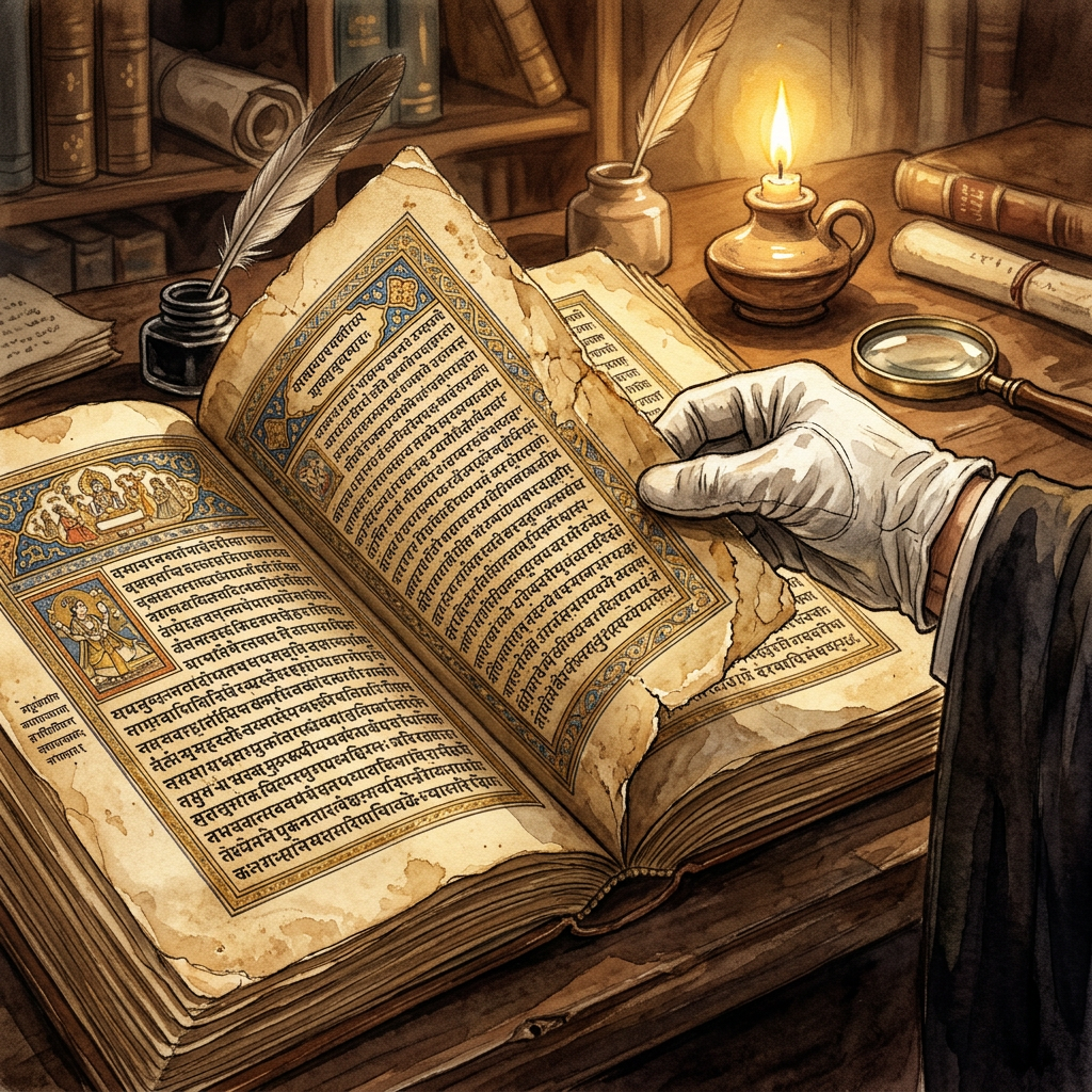 Rare 11th-Century 'Pramana-Sara' Manuscript Discovered in Mithila Archive Reshapes Medieval Epistemology