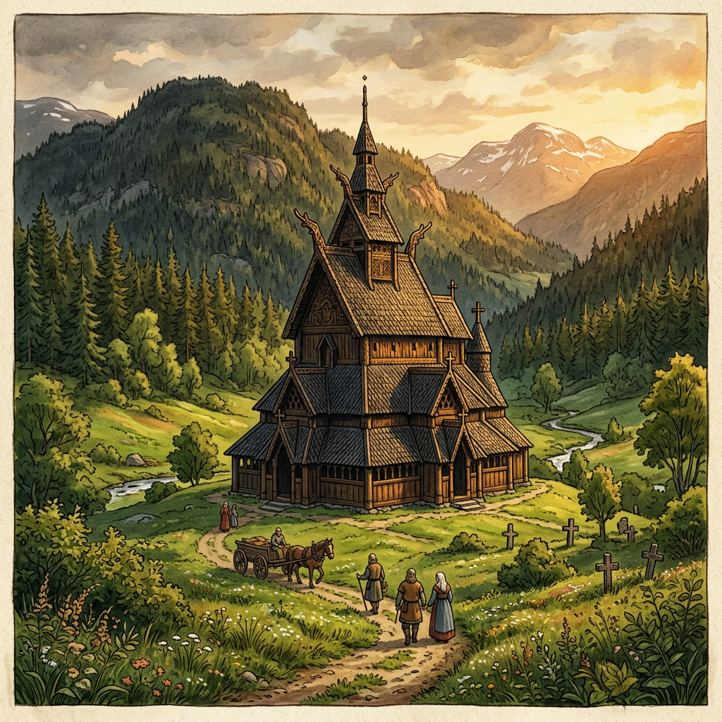 UNESCO Designates the 'Traditional Stave-Church Cultural Landscapes of Rural Norway' as a World Heritage Site