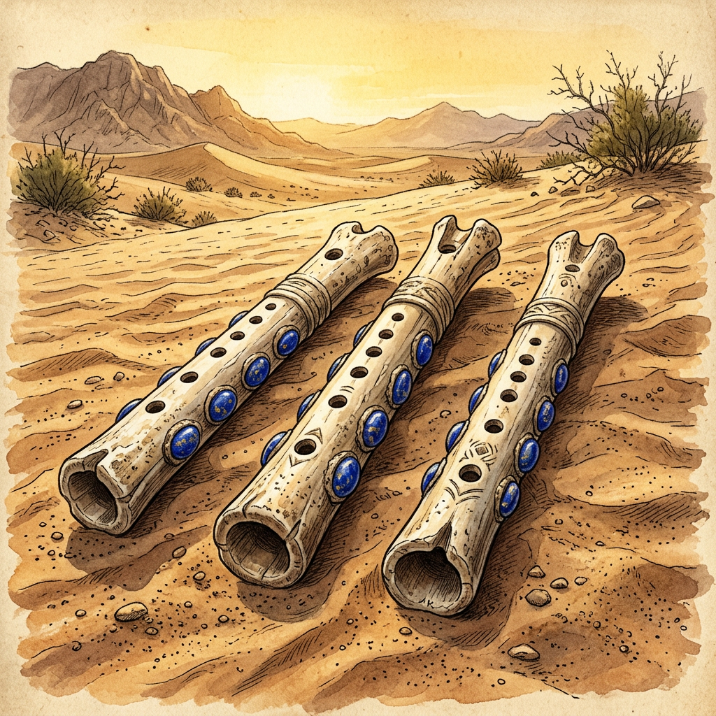 4,000-Year-Old "Lapis-Inlaid" Ritual Flutes in the Indus Valley Reveal Origins of "Monsoon-Calling" Ceremonies