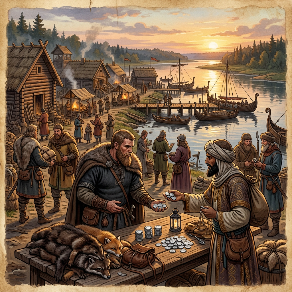 The 'Sable and Silver' Route: New Research Identifies a 1,200-Year-Old Trade Link Between the Rus Khaganate and the Abbasid Empire