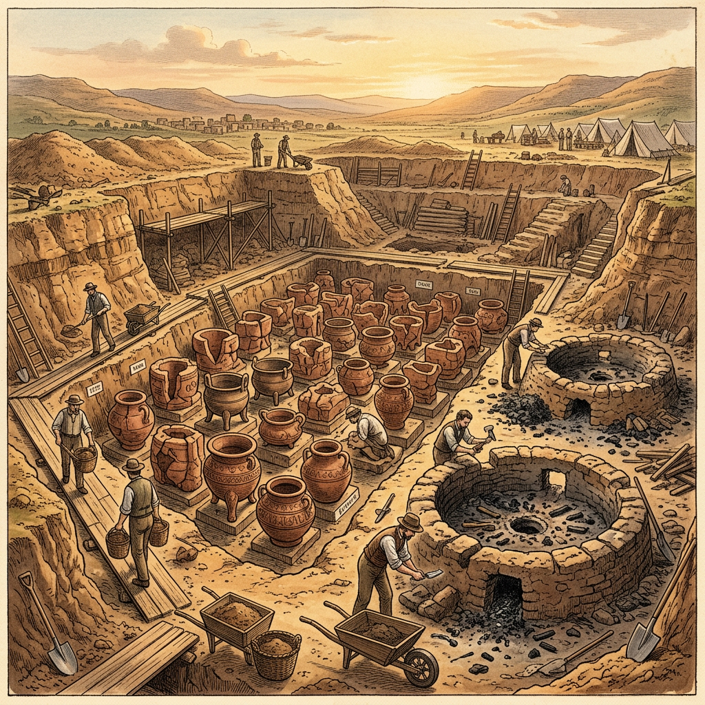 3,000-Year-Old 'Western Zhou' Bronze-Casting Industrial Wing Dedicated to Imperial Ritual Vessels Uncovered in Shaanxi