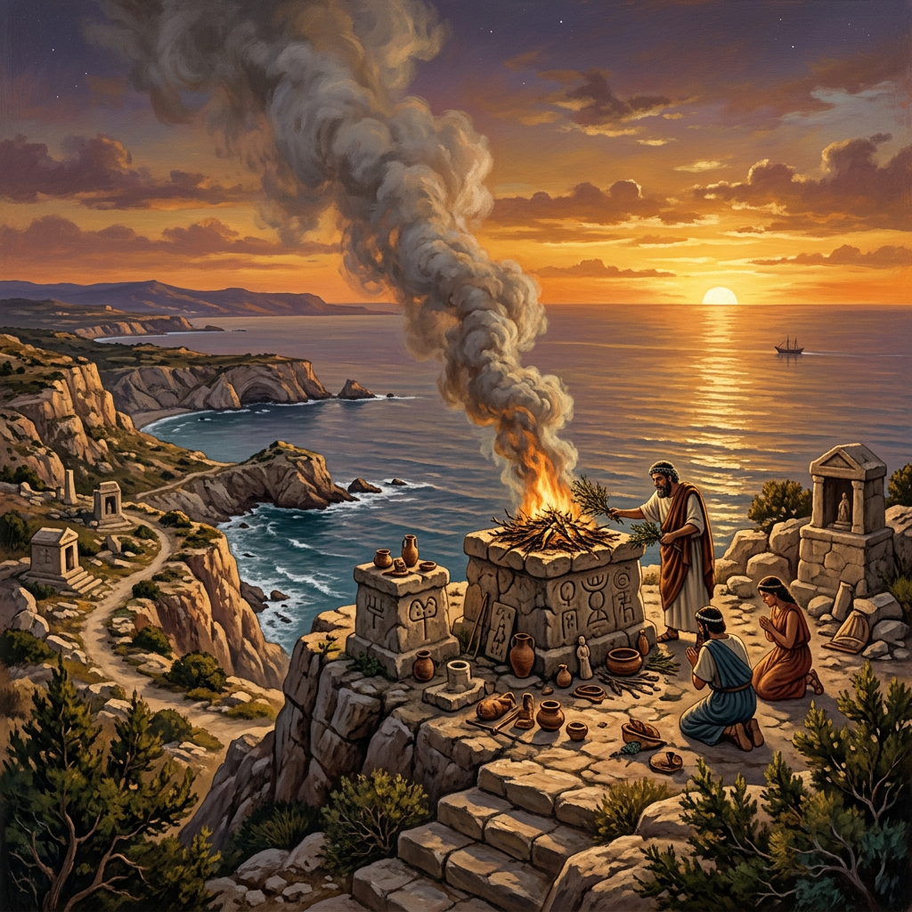 Discovery of 3,500-Year-Old 'Resin-Infused' Juniper Altars in Cyprus Reveals Origins of Mediterranean Spring Purification Festivals