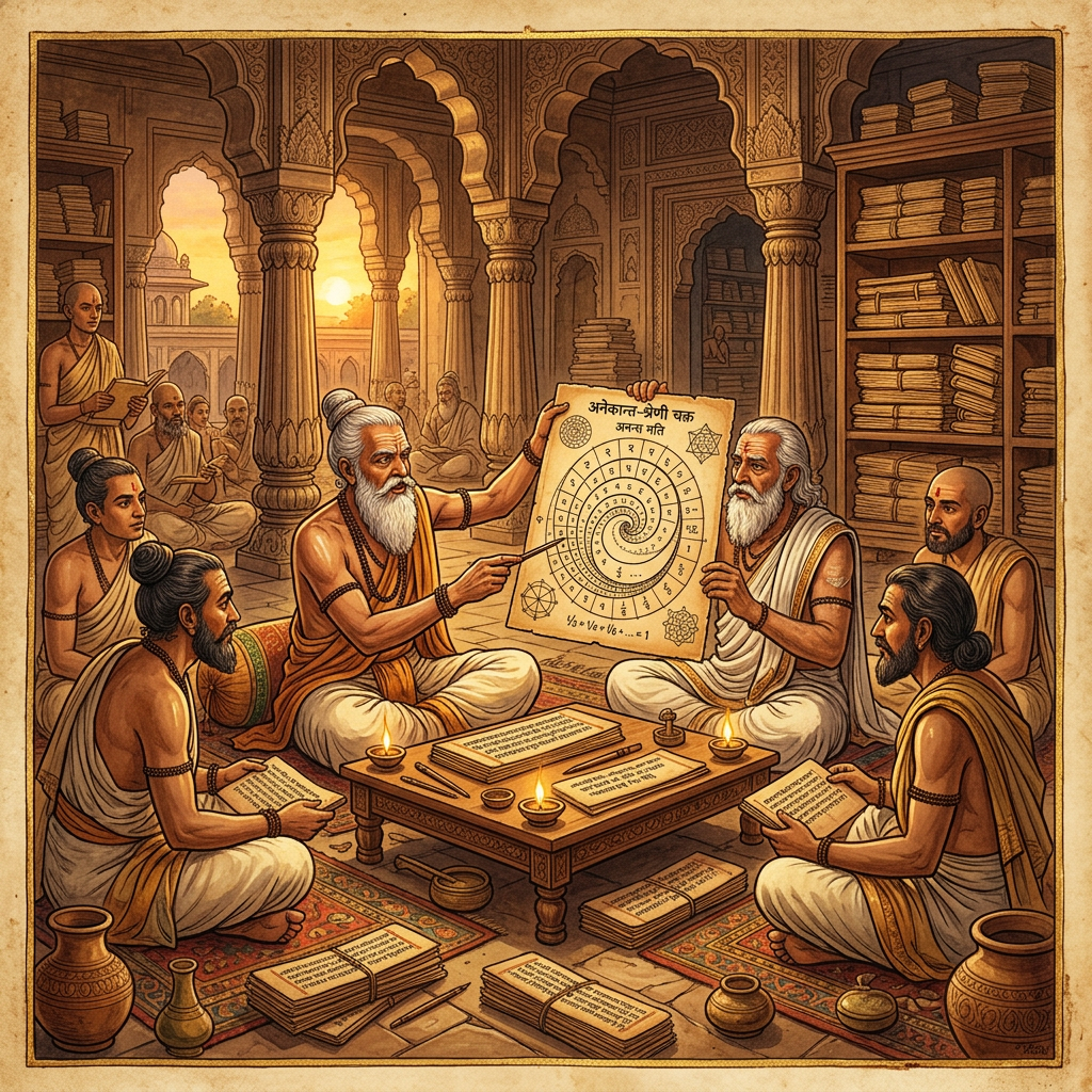 New Research Identifies Advanced Formal Logic for Infinite Regress in 6th-Century Sanskrit Treatises on Epistemology