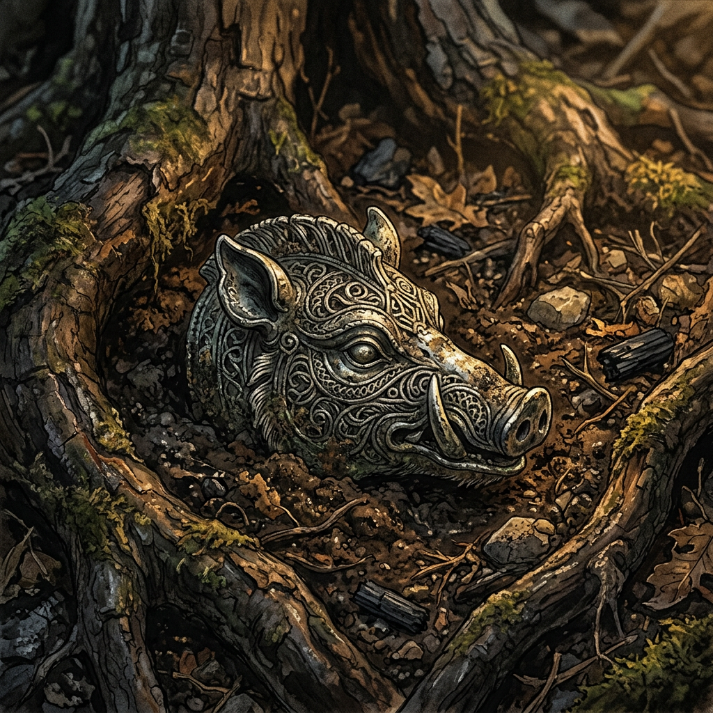 Archaeologists in the Auvergne Uncover 'Silver-Filigree' Boar-Standard Fragments Linked to 2,200-Year-Old Arverni Forest Festivals