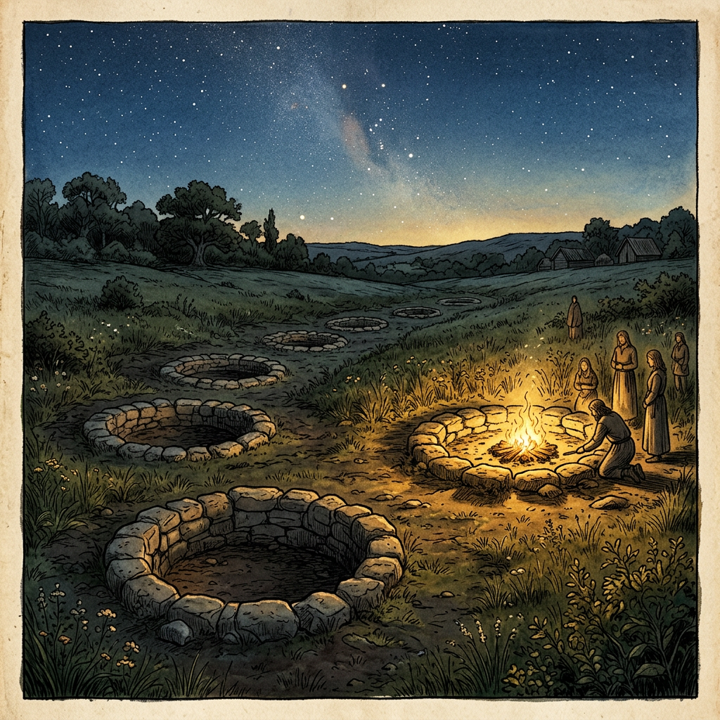 Excavation of 'Star-Aligned' Hearth Pits in Central Sweden Reveals Origins of Iron Age 'Valborg' Fire Festivals