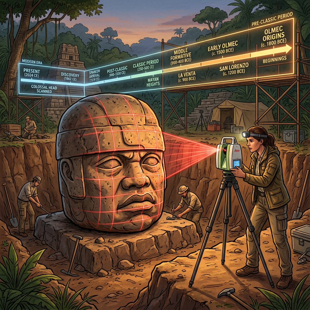 New 'Chlorine-36' Surface Exposure Dating Rewrites the Chronology of Olmec Ceremonial Centers in Mexico