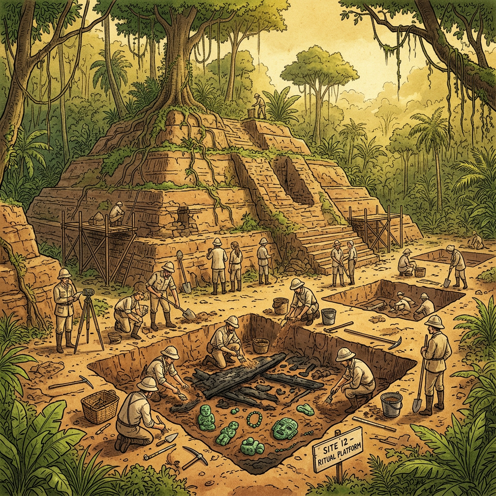 Massive Olmec "Fire-Walking" Platforms Discovered in Tabasco Reveal Origins of Mesoamerican New Fire Rites