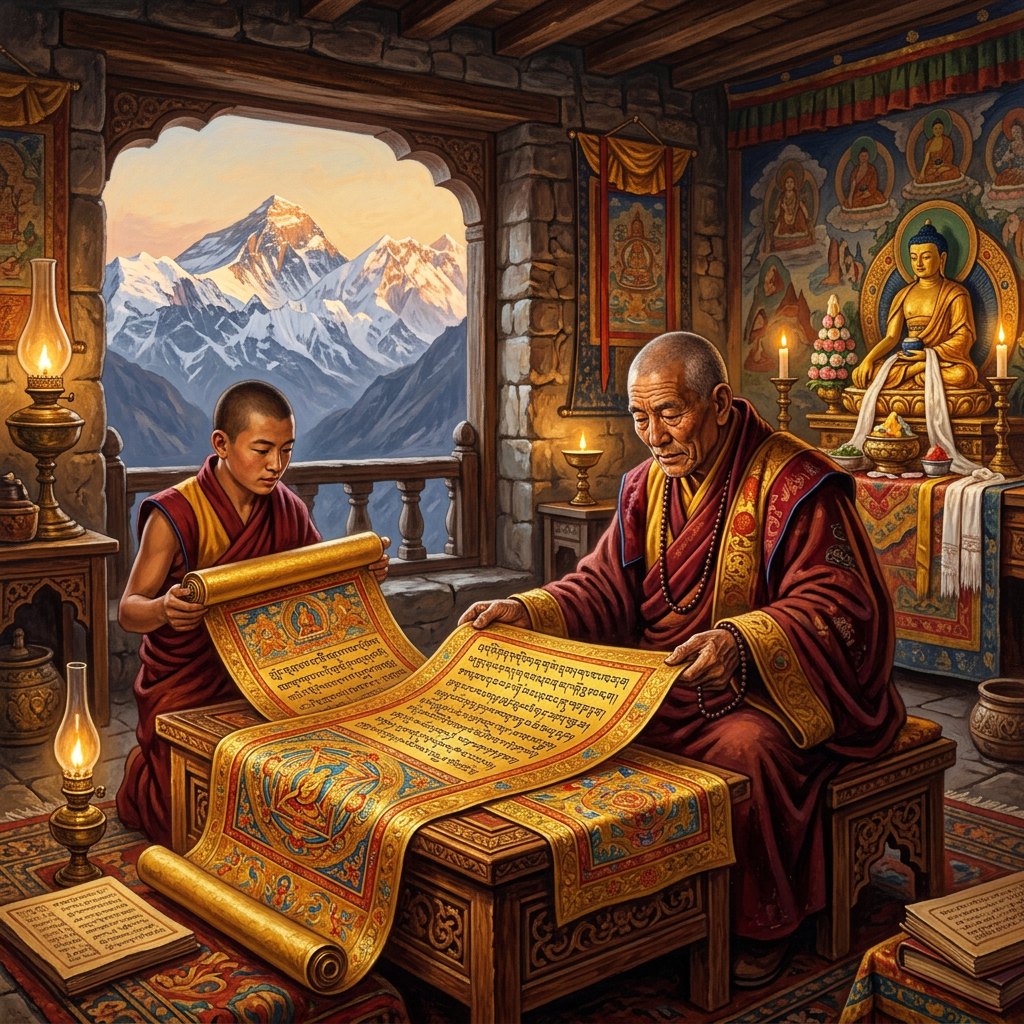 Discovery of 8th-Century 'Veda-Mimamsa' Scroll in a Remote Zanskar Monastery Reveals Lost Epistemic Frameworks