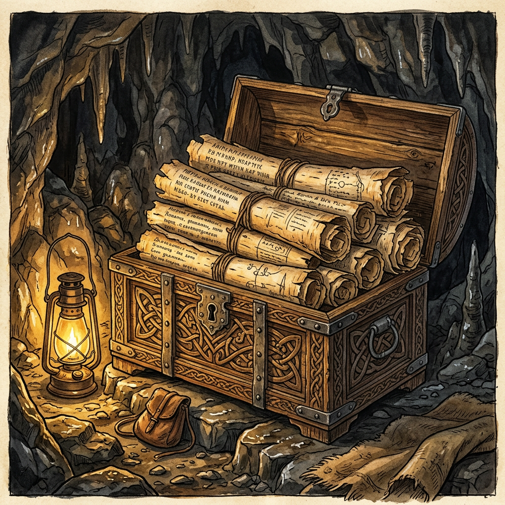 Intact 1st-Century 'Indo-Parthian' Trade Archive on Birch-Bark Scrolls Uncovered in a Hidden Grotto in the Hindu Kush