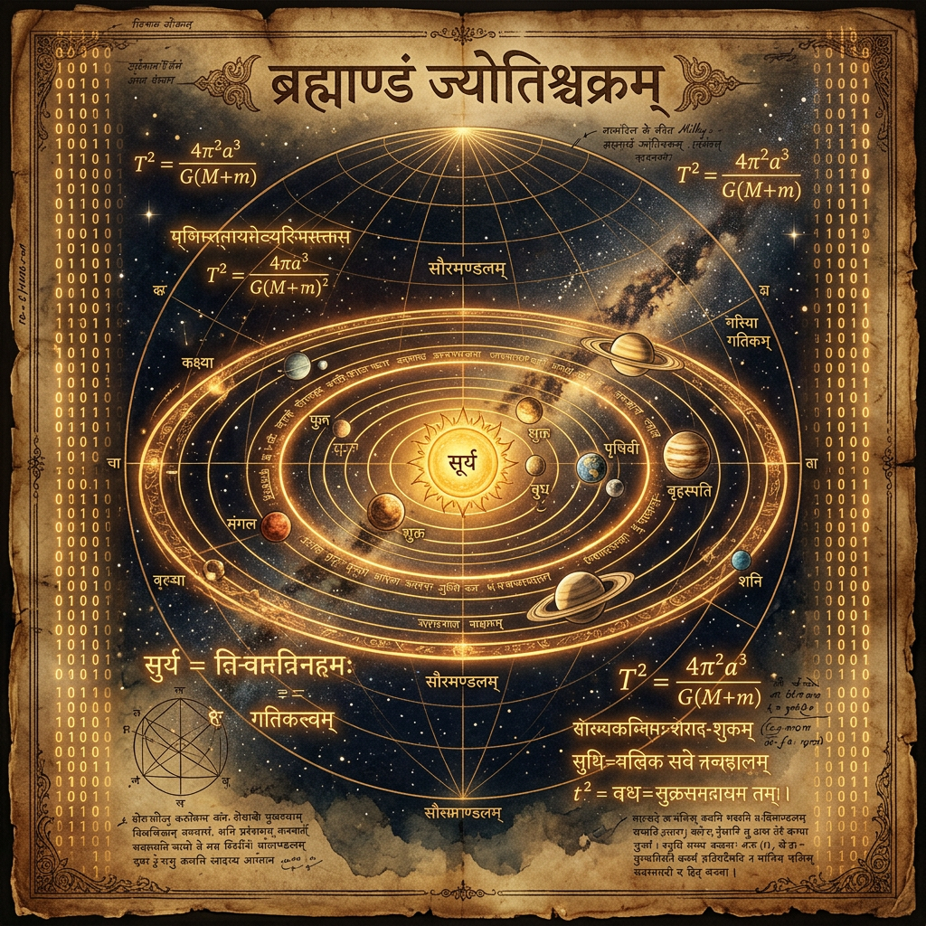 AI-Assisted Analysis of 6th-Century 'Suryasiddhanta' Commentary Reveals Early Binary Logic in Planetary Calculations