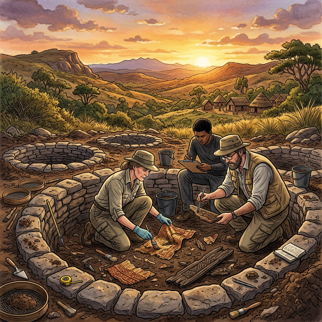 Archaeologists in Madagascar Uncover 1,200-Year-Old 'Ancestor-Greeting' Pits, Linking Modern Famadihana to Austronesian Roots