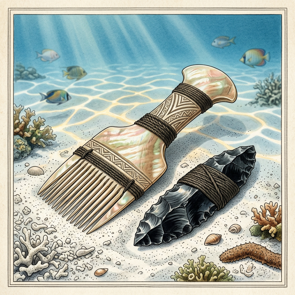 "Pearl-Shell" Ritual Combs and Obsidian Razors Found in Ancient Samoa Reveal 2,500-Year-Old Origins of 'First-Tattoo' Festivals