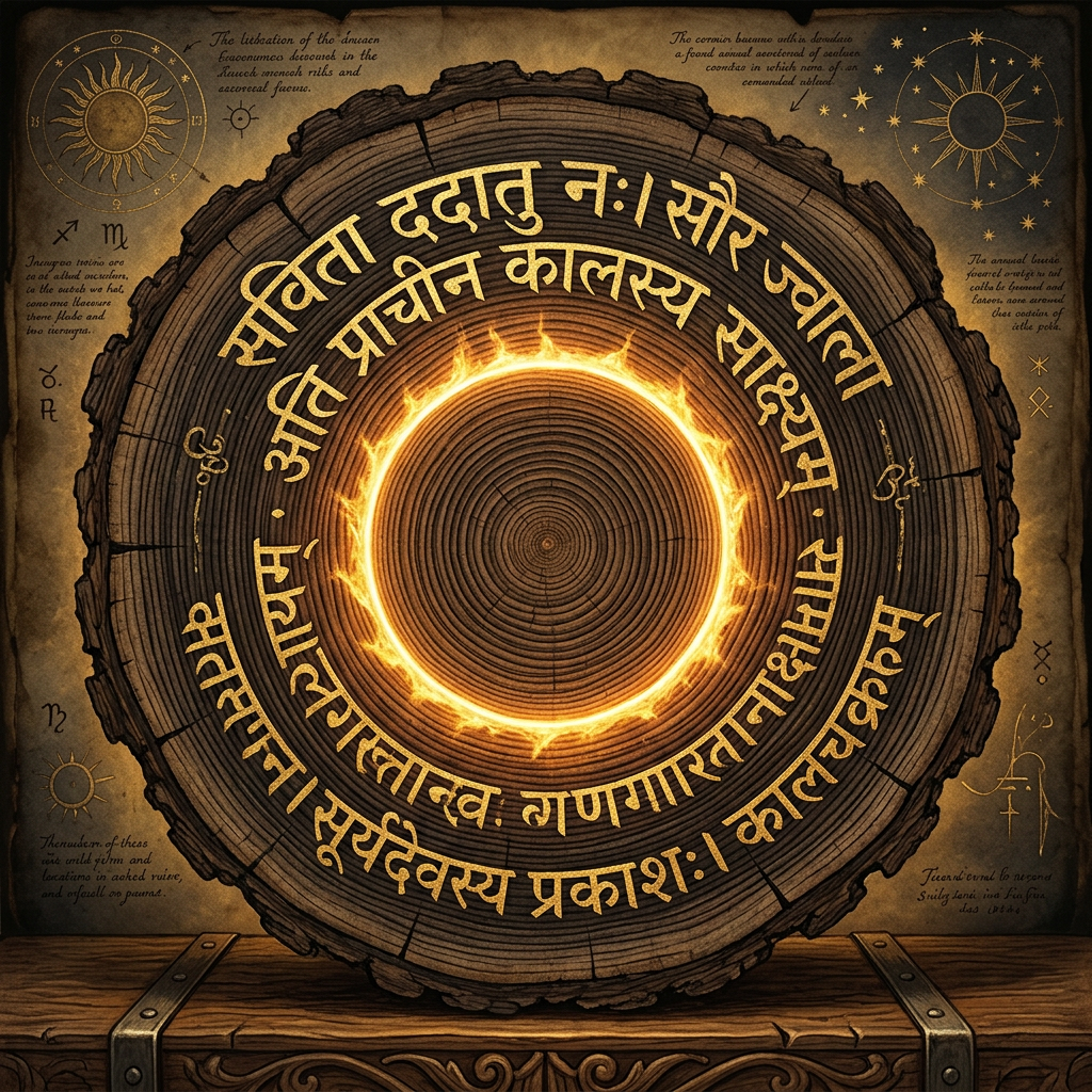 New Research Links Rigvedic Solar Hymns to a Massive 4th Millennium BCE Solar Super-Flare Event Recorded in Himalayan Tree Rings