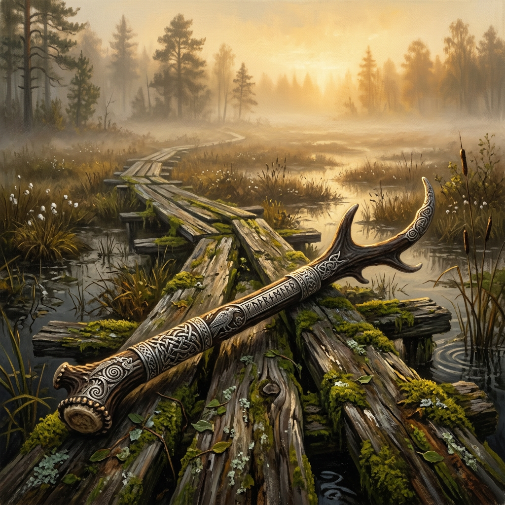 Discovery of "Silver-Gilded" Antler Staffs in Central Sweden Reveals 2,000-Year-Old Roots of 'Spring-Thaw' Parades