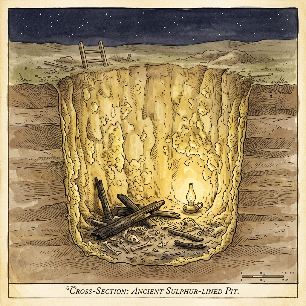 "Sulphur-Lined" Ritual Pits in Ancient Akkad Reveal 4,300-Year-Old Roots of 'Festival of the Volcanic Breath'