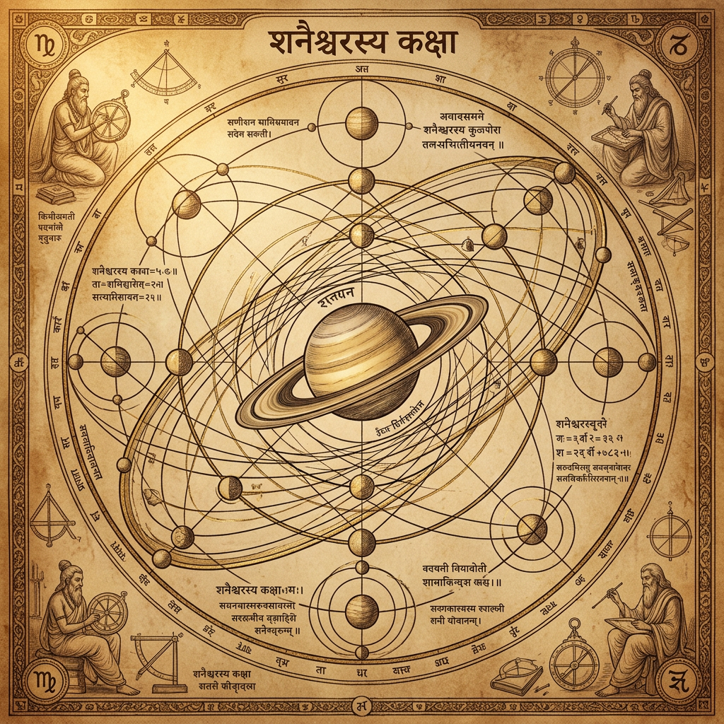 New Computational Research on 11th-Century 'Siddhanta-Muktavali' Manuscripts Reveals Early Sanskrit Algorithms for Modeling Non-Linear Saturnian Orbital Eccentricity