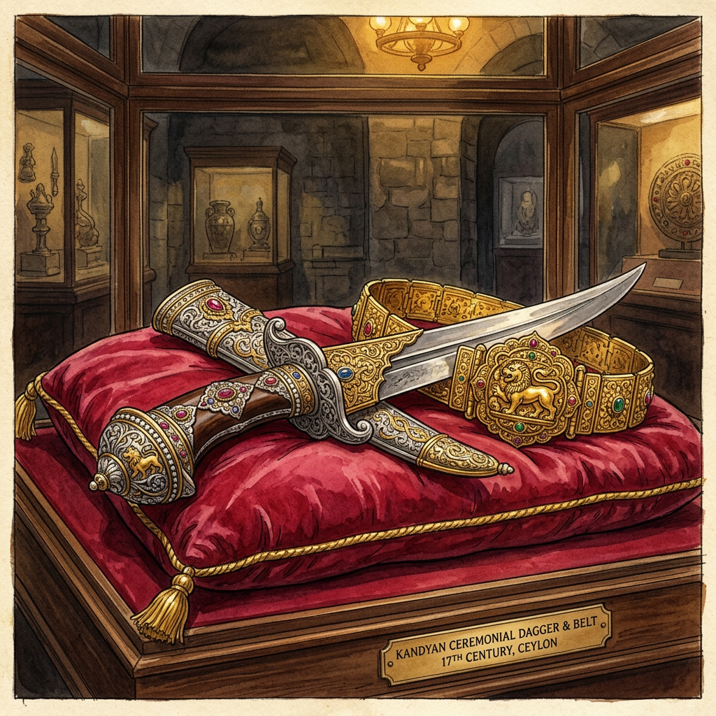 Berlin’s Ethnological Museum Formally Repatriates Rare 17th-Century 'Kingdom of Kandy' Royal Regalia to Sri Lanka