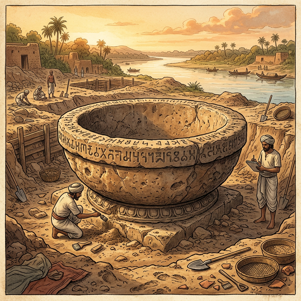 New Decipherment of 4th-Century BCE 'Dharma-Ghatika' Inscriptions in Andhra Pradesh Unveils Philosophy of Time