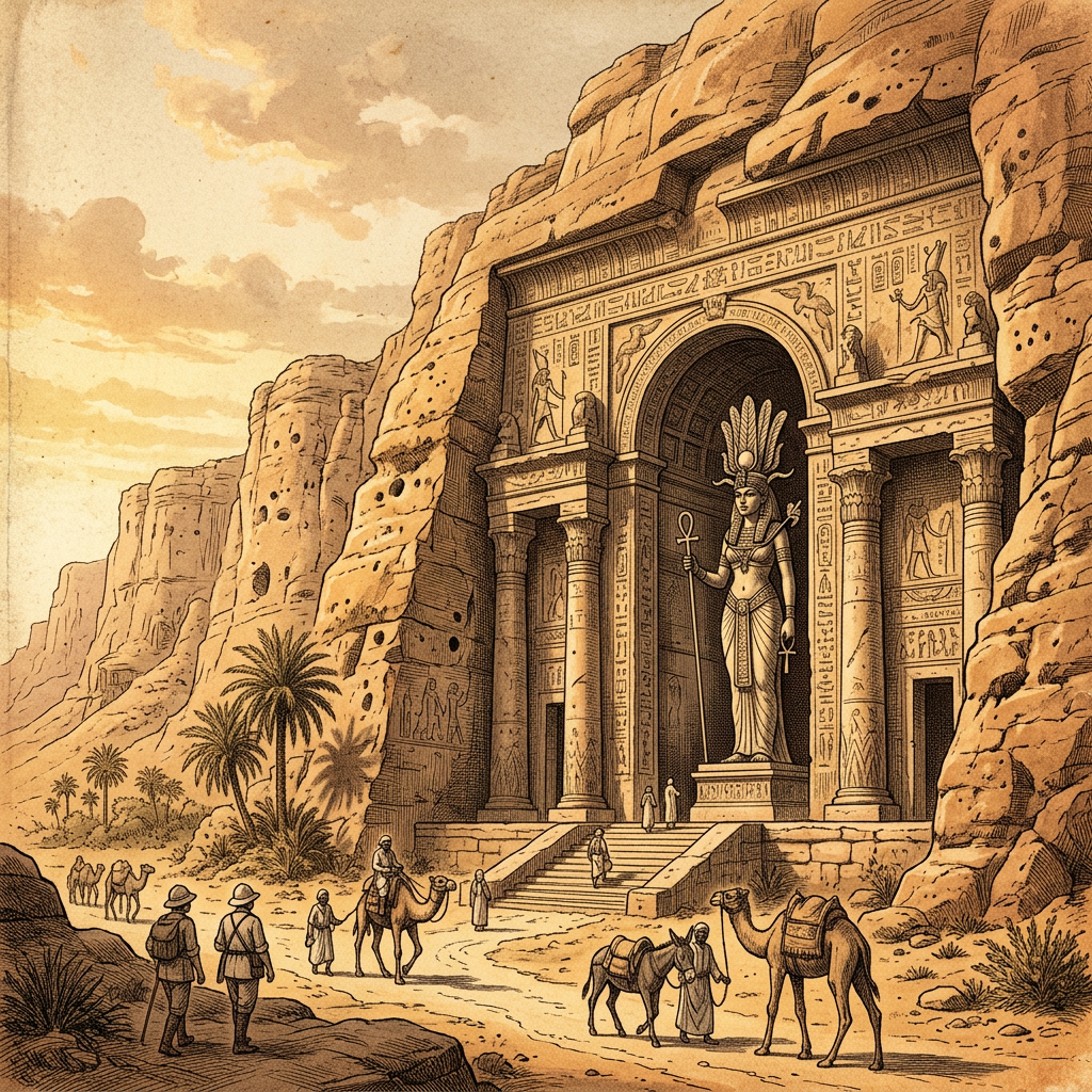 Discovery of a 2,200-Year-Old 'Temple of the Sacred Gazelle' Dedicated to the Goddess Anukis in Egypt’s Sinai Peninsula