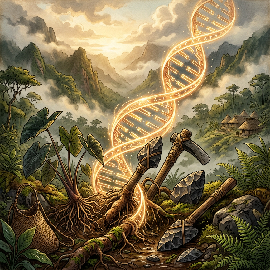 Genomic Study of 8,000-Year-Old 'Highland' Remains in Papua New Guinea Identifies Earliest Genetic Divergence for Starch Metabolism