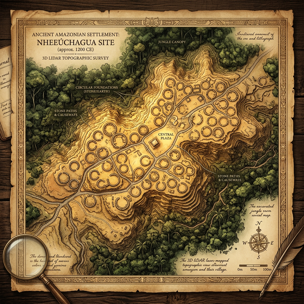 LiDAR Mapping Reveals Massive 2,000-Year-Old 'Muisca Gold-Working Village' in Colombia’s Eastern Cordillera