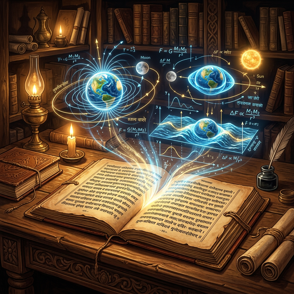 Computational Analysis of 10th-Century Siddhanta-Sagara Manuscripts Reveals Advanced Sanskrit Algorithms for Modeling Non-Linear Tidal Friction