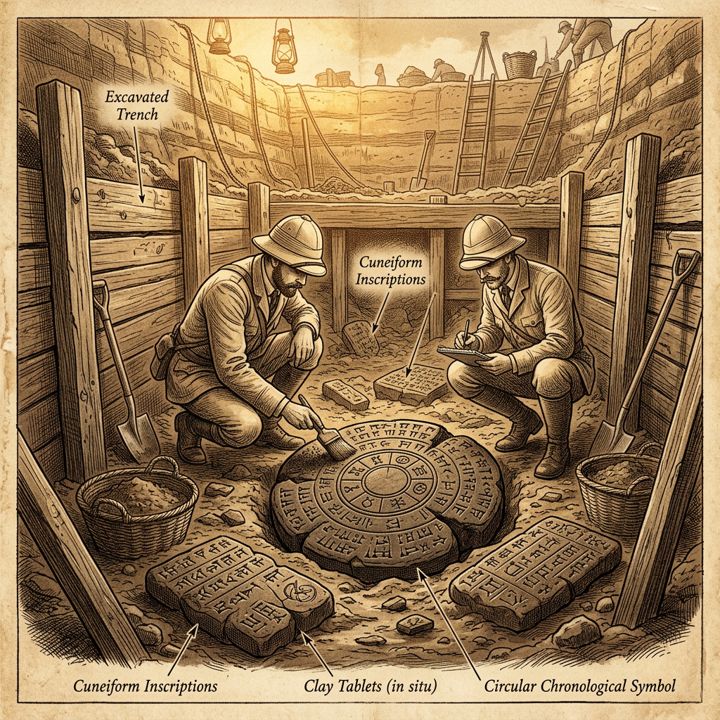 6th-Century BCE 'Kala-Chakra-Niti' Tablets Found in Haryana Detail the Philosophy of 'Temporal Responsibility'